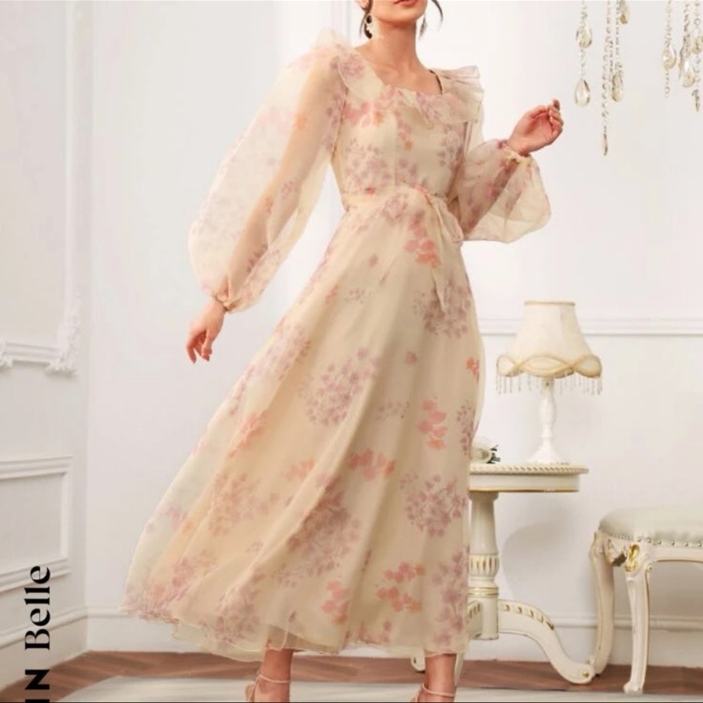 Shein floral dress